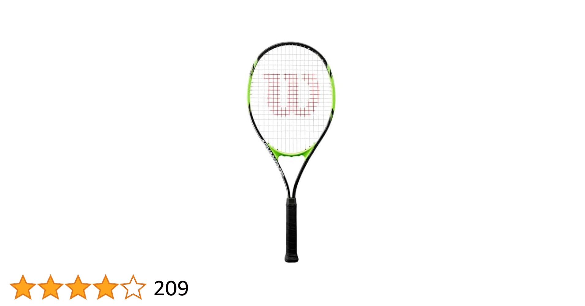 Wilson Tennis Racket, Advantage XL, Unisex, Beginners and