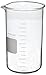 Corning Pyrex 1060-100 Glass 100mL Graduated Tall Form Berzelius Beaker, 10mL Graduation Interval, with Spout (Pack of 12)