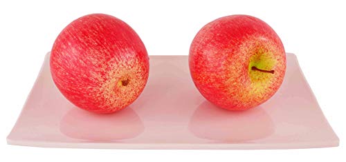 Jedfore Fake Apples Artificial Red Apples Simulation Lifelike Fruit Set For Home House Kitchen Wedding Party Decoration Photography (8Pcs) #TOP7