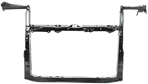 Evan Fischer Radiator Support Assembly Compatible with 2004-2006 Scion xB Black Steel