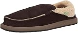 Plantilla antimicrobiana Sanuk Chill - Chanclas Planas para Hombre, marrón Oscuro, 48 EU