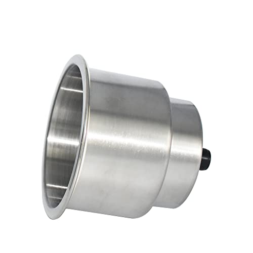 Yuanhe Stainless Steel Cup Drink Holder Insert With Drain For Marine Boat Rv Camper, 6Pcs #TOP3