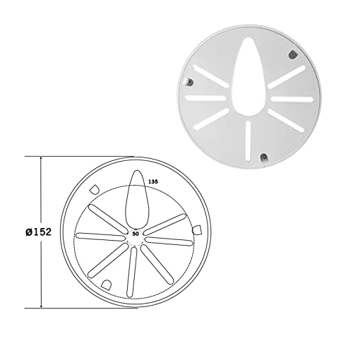 Image of Security Camera I Type Wall Mount Bracket, Dome Camera Mount Universal Camera Wall Mounting Bracket /IP Camera for CCTV Security Camera (200mm /7.87 inch Length I Mount)