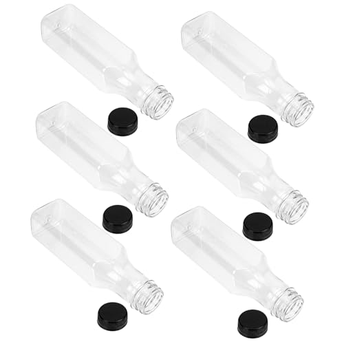 SOLUSTRE Food Grade Plastic Material Bottles Leak Proof Milk Carton Bottles Reusable Drink Containers