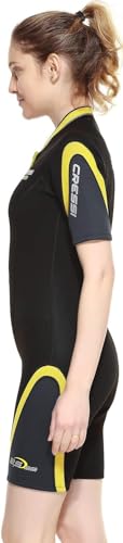 Cressi MUTA Playa Shorty Donna Nero/Giallo 2.5mm 3XL/7