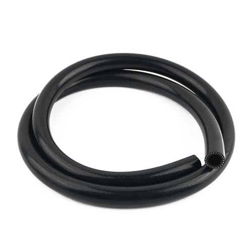 5Ft ID 1/4 Heater Hose Silicone Radiator Hose with 650PSI Rupture Pressure for Water/Gas Transportation Professional Car Accessories Coolant Hoses for Vehicle Cooling Systems