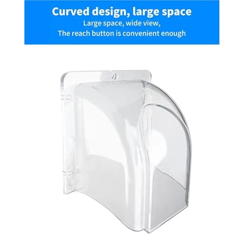 Fundas para timbre impermeable con protector transparente de alta resistencia 6