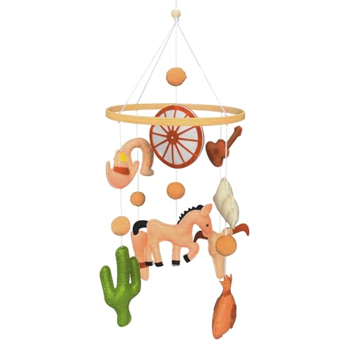 Western Mobile Cowboy Nursery Decor Cowboy Mobile for Crib Ceiling