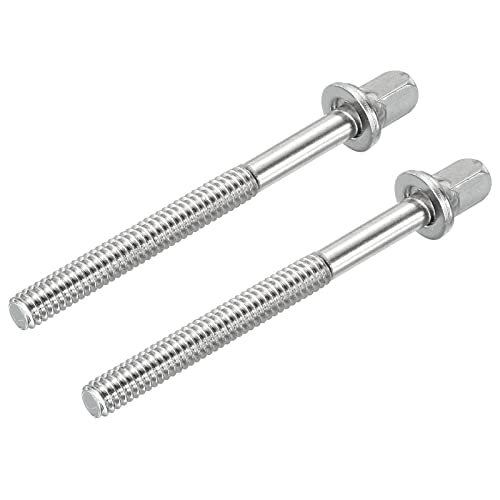 MECCANIXITY ドラム突っ張り棒 M5 x 60mm バスドラム用 金具 パーツ アクセサリー 2個パック