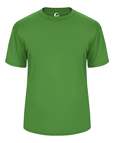Badger Sport C2 Kelly Green Youth Small Short Sleeve Wicking Tee