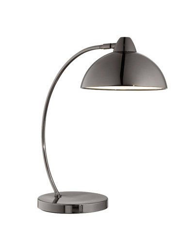 Markslojd Lysvik - Lámpara de mesa, color negro y cromado