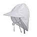 Produktbild Lazzon Baby Jungen Mädchen Sonnenhut mit Nackenschutz UV Schutz UPF50+ Sommerhut für Strand, Angeln, Reise, Schwimmbad, Ausflug Hut
