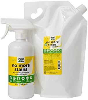 No More Stains, Natural Stain Remover, Non-toxic 32 ounce Refill Pouch and empty spray bottle image 5