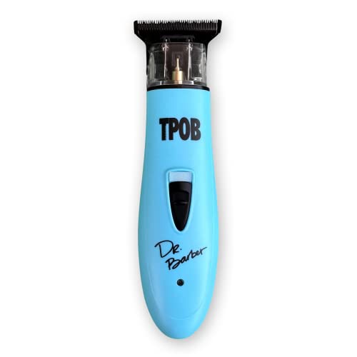 Image of TPOB Ghost X Beard Trimmer Hair Clippers for Men, Professional Hair Trimmer Zero Gapped T-Blade Trimmer Cordless Rechargeable Edgers Clippers Electric Beard Trimmer Shaver (Ghost X Ice)