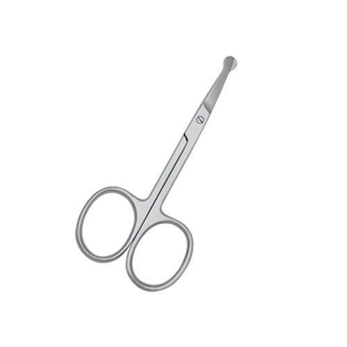 GÃ¼zel Beauty Mustache Scissor / Beard Scissor / Nose Scissor / Safety Scissor / For Professional or Personal Use With