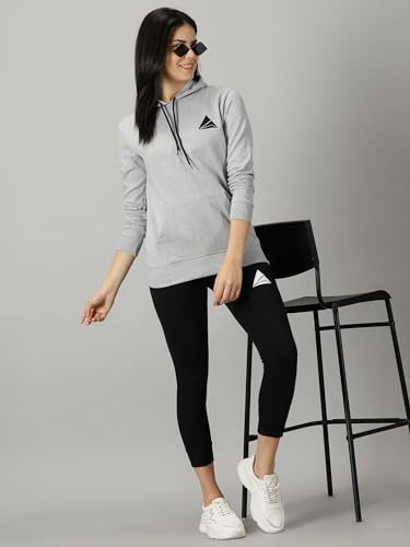 Image of ANGAR Women Long Sleeve Hoodie Pullover Cardigan Tshirts with Pockets Casual Sweatshirt Gym Hooded