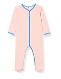 Petit Bateau Unisex Baby A04s1 Nachthemd, Papaya/Marshmallow, 92