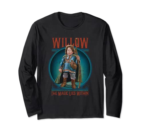 Willow Lucasfilm t-shirt manches longues coton imprimé vêtement cinéma fantastique