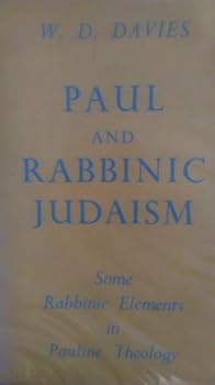 Hardcover Paul and rabbinic Judaism;: Some rabbinic elements in Pauline theology Book