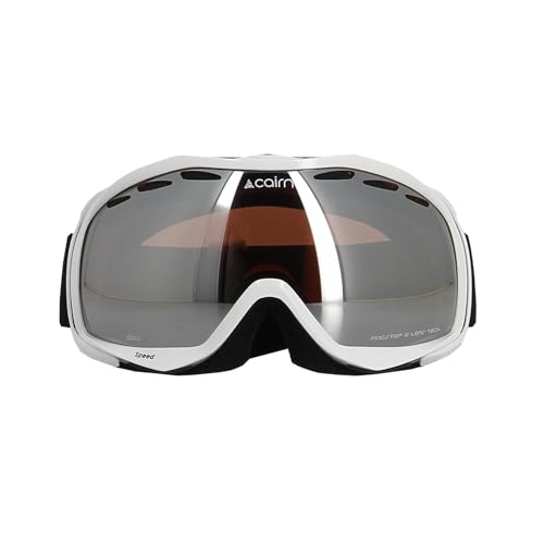 Stile: Sport Maschera di sci miste Cairn Bianco Speed Bianco Lucido SPX 3000