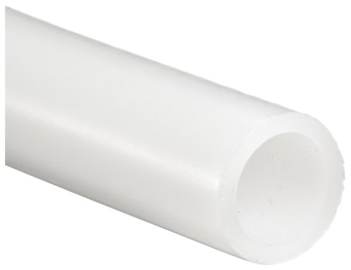 Small Parts - HDPE-375-C -375-C White High Density Polyethylene (HDPE) Tubing, 1/4