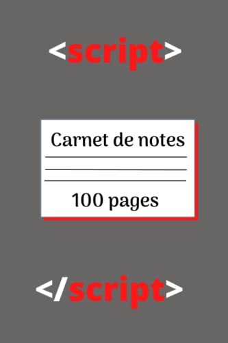 livre Carnet de notes Developpeur:: Developpeur Web et Mobile Carnet de notes ligné 100 Pages