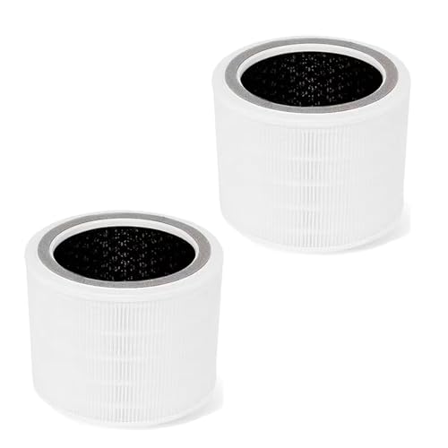 Ersatzfilter für LEVOIT Core 200S | Core 200S-RF 3-in-1 HEPA Filter kompatibel mit LEVOIT Core 200S Luftreiniger -2 Stück, Weiß（Nicht geeignet für Vista 200）