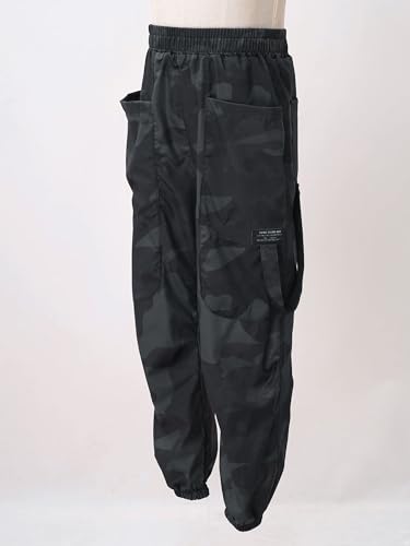 easyforever Kids Boys Camouflage Cargo Joggers Pants Elastic Waist Casual Dungarees Trousers Outdoor Hiking Bottoms4