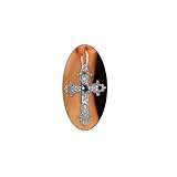 1 Pair Vintage Cross Dangle Earrings for Women Goth Silver Crucifix Drop Earrings Punk Y2k Earrings Personalized Jewelry Accessories (Cross)