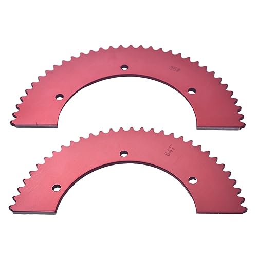Image of Split Sprocket Aluminum 64T #35 Chain for Go Karts Mini Bikes