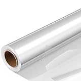 【Crystal Clear】 Nuestros envoltorios de regalo son extra claros y brillantes. Proporcionan un ambiente muy profesional y son excelentes para empacar obras de arte, catálogos comerciales, documentos, impresiones y otros materiales de marketing.