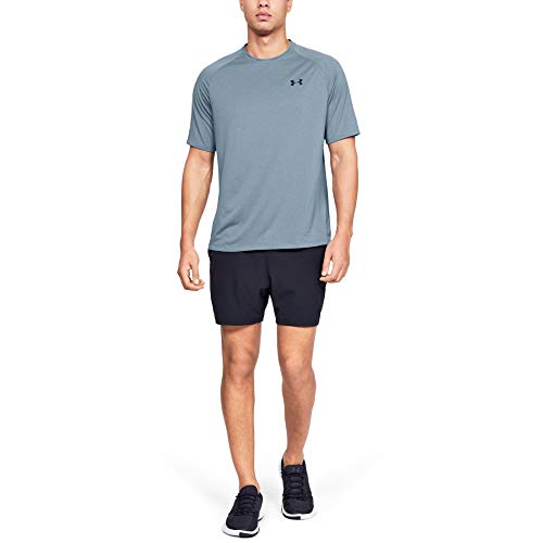 Image of Under Armour Men's Polyester Solid UA Tech 2.0 SS Short Sleeve Tee | 1326413-001
