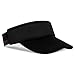 Headsweats Supervisor Sun/Race/Running/Outdoor Sports Visor, Black, One Size