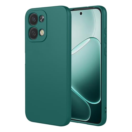 COMAKU Cover Custodia Case per Oppo A6 Pro 5G/4G, Ultra Sottile Morbido TPU Silicone Antiurto Anti-Graffio Protezione Copre - Verde