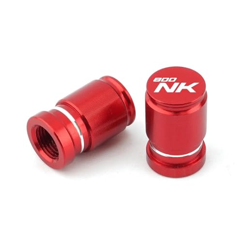 Capuchon de valve de pneu moto rouge pour CFMOTO 800 NK l'accessoire idéal pour vos road trips