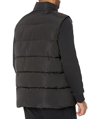 Image of Amazon Essentials Men's Relaxed-Fit Water Repellent Recycled Polyester Hooded Puffer Vest (Previously Amazon Aware)