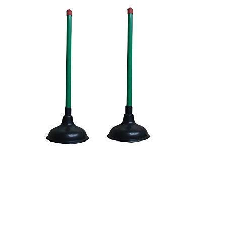 Vararo Heavy Duty Toilet Plunger Clogged, Unclog Sink Flange for Bathrooms, Kitchens, Sinks, Baths or Drain Cleaner Effortless Solid Handle-Unclogs drains Better Than Toilet Plunger (Pack of 2) (B08SK136WY) Amazon Price History, Amazon Price Tracker