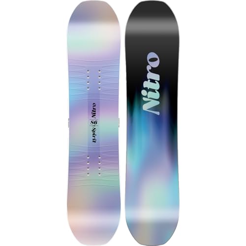 Nitro Snowboards Mädchen Spirit Youth BRD All Mountain Freestyle Twin Board Snowboard