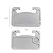 1 Pcs Car Steering Wheel Tray for Honda Ballade 5th 6th 7th Generation/Integra 4th 5th Generation, Multi-Functional Notebook Eating Desk Double-Sided Design Table Holder Auto Interior Accessories