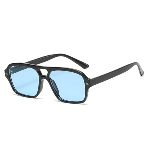 Lunettes de soleil rétro double pont : protégez vos yeux des UV avec des verres dégradés