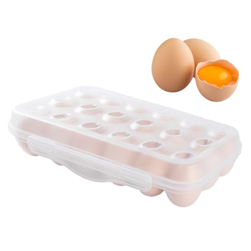 La pratica delle uova e il frigorifero, le scatole per uova comode da trasportare ovunque. Scatola da picnic di famiglia, contenitore per uova per frigorifero, anti-collisione, impilabile in