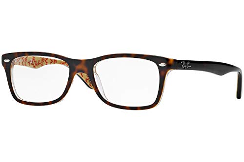 Image of Ray-Ban unisex-adult Rx5228 Square Prescription Eyeglass Frames