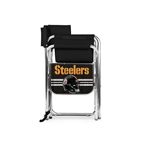 Image of Picnic TIME NFL Unisex-Adult NFL Sports Chair with Side Table, Beach Chair, Camp Chair for Adults