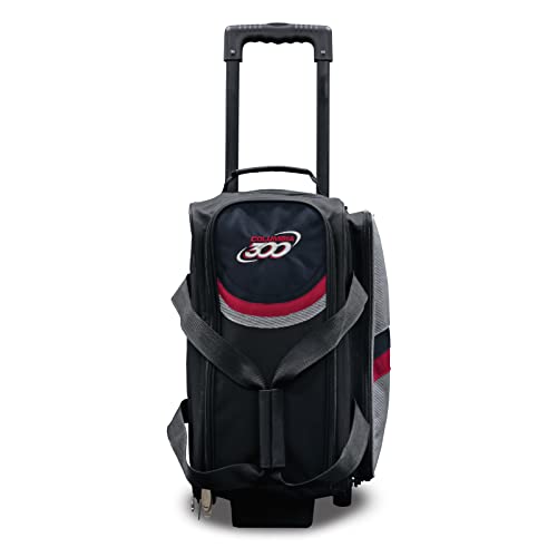 Columbia 300 Boss Double 2 Ball Roller Bowling Bag Red