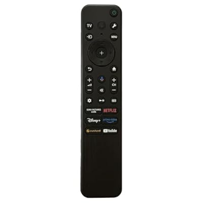 RMF-TX920U Voice Remote Control Replacement for 2023-2025 Sony BRAVIA Smart TV K-55S20M2 K-65S20M2 K-75S20M2 K-55XR50 K-65XR50 K-75XR50 K-85XR50 K-55XR80 K-65XR80 K-77XR80 K-55XR80M2 K-65XR80M2
