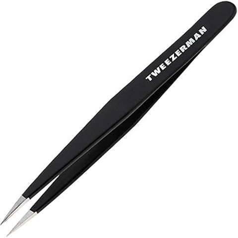Tweezerman Stainless Steel Point Tweezer in Assorted Colors Cover