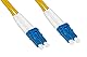 LSZH Duplex OS2 Multimode Glasfaserkabel 9/125, LC-LC, 20 m.