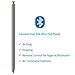 S Pen S24 Ultra (withBluetooth) Replacement for Samsung Galaxy S24 Ultra Pen (4096 Pressure Levels) + Replacement Tips/Nibs (Light Gray)