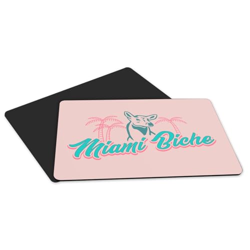 Set de table rose antidérapant en caoutchouc Miami Biche - 5
