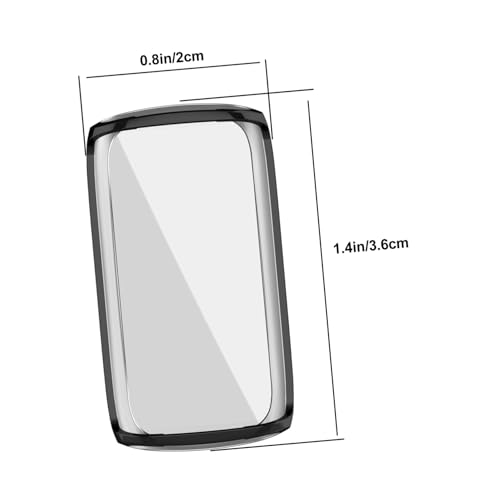 Protector de pantalla TPU para reloj y carcasa resistente de cobertura completa flexible 2